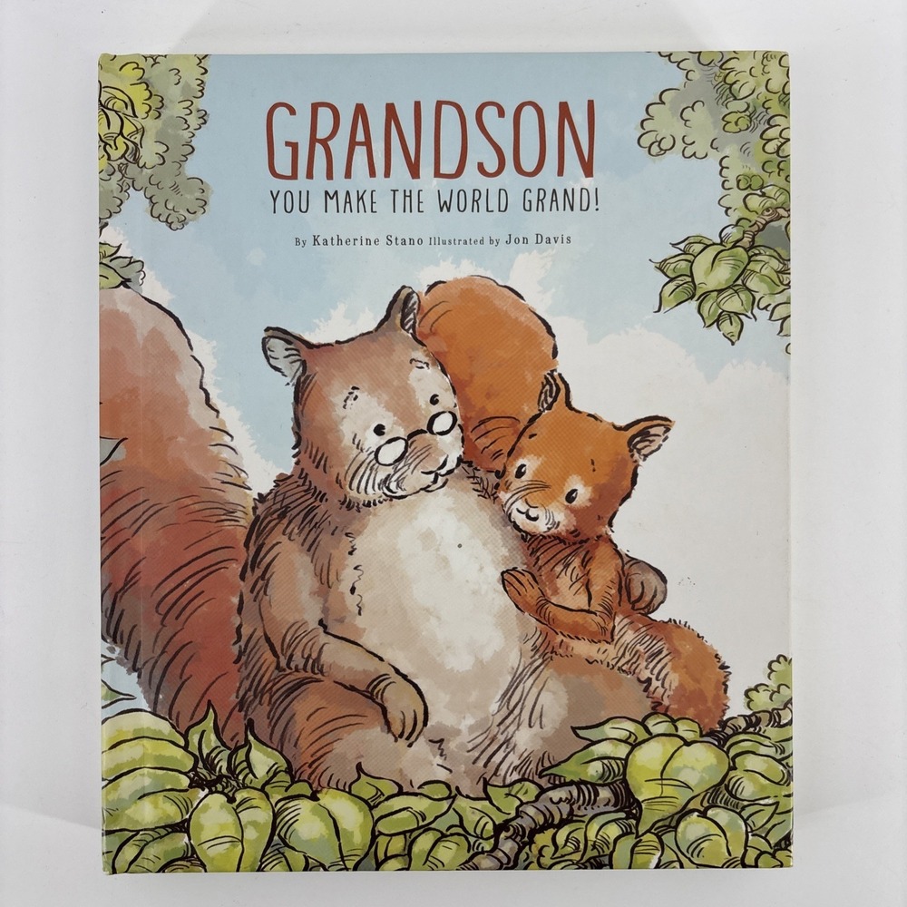 Grandson You Make the World Grand Hallmark Recordable Story Book Tested